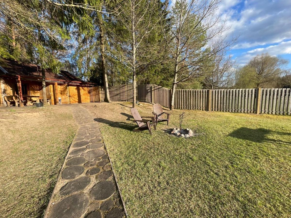 Holiday House With Sauna Cēsis Εξωτερικό φωτογραφία
