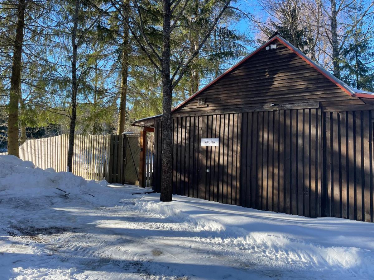 Holiday House With Sauna Cēsis Εξωτερικό φωτογραφία
